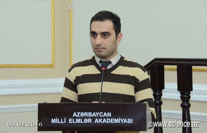 Discussed the results of admission to doctoral studies in three ANAS Departmens in 2015