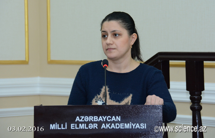 Discussed the results of admission to doctoral studies in three ANAS Departmens in 2015