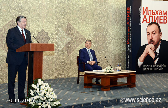 “İlham Əliyev. Prezidentin portreti dəyişikliklər fonunda” kitabının təqdimat mərasimi keçirildi
