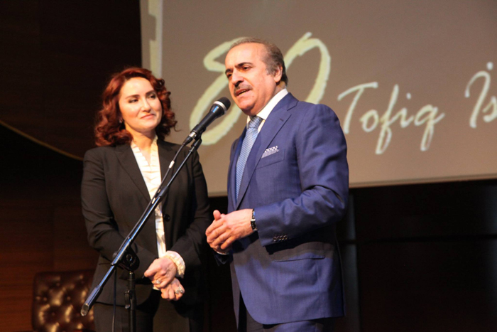Xalq artisti Tofiq İsmayılovun 80 illik yubiley gecəsi keçirilib