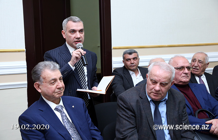 AMEA-da Ali Attestasiya Komissiyasının sədri Famil Mustafayevlə görüş keçirilib