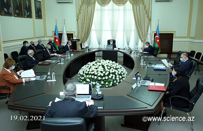 The meeting of the Presidium of ANAS was held