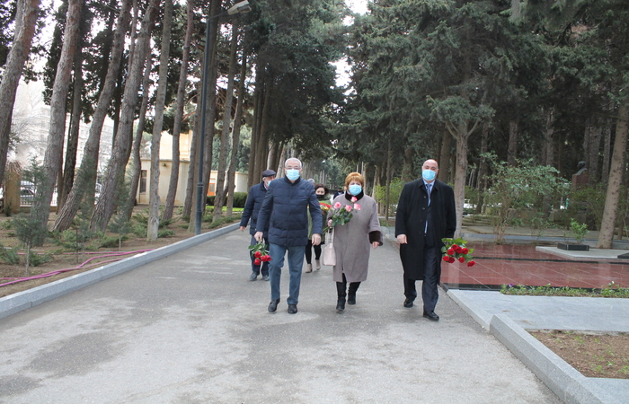 Employees of the Institute of Molecular Biology and Biotechnology visited the Alley of Honor