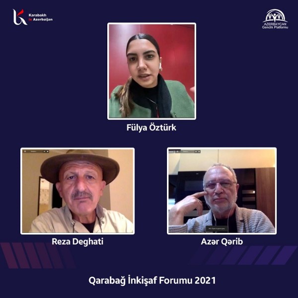 “Qarabağ İnkişaf Forumu – 2021” adlı onlayn tədbir keçirilib