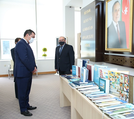 A book exhibition entitled "Kazakh Literature Week" has been organized at the CSL